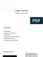 Logic Family: Digital Electronics (EC 2011)