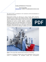 Cleaning and Disinfection of Cleanrooms PDF