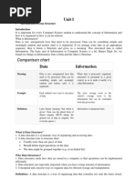 Data Structure and Program Design Notes Rtmnu