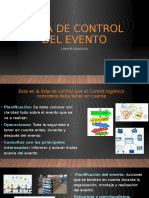 LISTA DE CONTROL (Logistica)