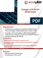 Change of VLAN For Wired Guest