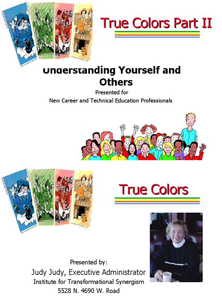 True Colors Part II | Learning Styles | Curiosity