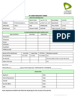 Id Card Request Form: Qudratullah Ehsan RF Planning Engineer Afghan Wardak B+ 294202