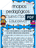 principios pedagogicos nuevo modelo