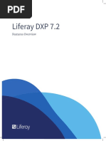 Liferay DXP 7.2 Features Overview PDF