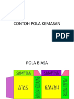 Contoh Pola Kemasan