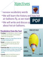 Objectives Hot Air Balloons 4