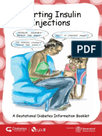 Starting Insulin Injections: A Gestational Diabetes Information Booklet