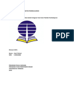 INTEGRASI TEORI DAN PRAKTEK PEMBELAJARAN-tugas 1