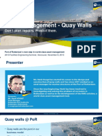 Asset Management - Quay Walls