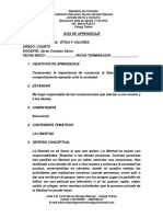 Area Etica y Valores PDF