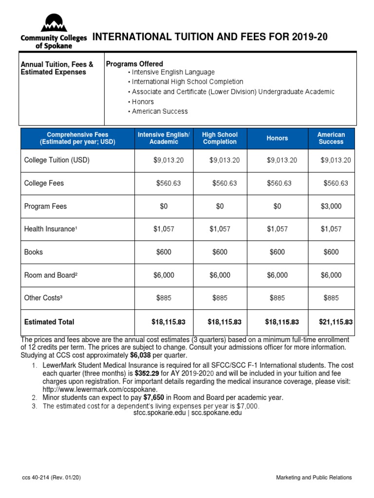 Ccs 40 214 | PDF | Tuition Payments | Fee