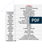 Unit 4 Lesson D Vocabulary List.docx