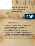 Mapping The Features of The Philippine Literature