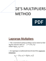 Lagrange Multipliers Method Explained