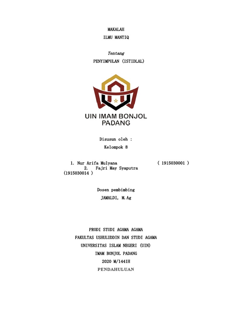 Pendahuluan