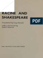 Racine and Shakespeare PDF