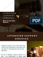Litigation Support Services in Delhi