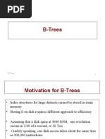 B Trees