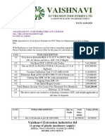 Twin Extrusion of 20 - 110 MM Dia PDF