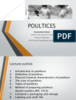 Introduction to Poultices: Definition, Uses, Preparation and Storage