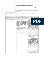 Directions:: JD Thesis 1 - My Research Problem Prioritization Matrix