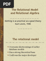 Relational Algebra