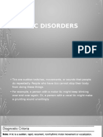 TIC Disorders