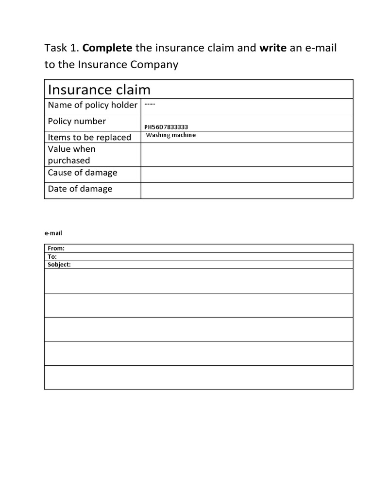 Insurance Claim | PDF