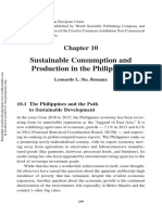 Sustainable Consumption and Production in The Philippines