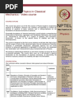 NPTEL course