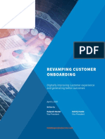 Revamping Customer Onboarding: White Paper