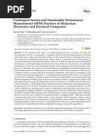 Contingent Factors and Sustainable Performance Measurement (SPM) Practices of Malaysian Electronics and Electrical Companies