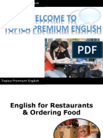 1 English For Restaurants & Ordering Food - 0477