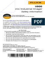 Sonic Industrial Imager: Safety Information