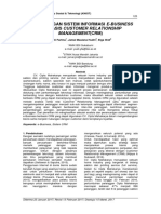 Perancangan Sistem Indormasi Ebusiness Berbasis Customer Relationship Management (CRM) PDF