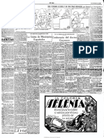 El Sol 1926-11-4 Anuncio Charla AC Sobre Martín Fierro en Unión Iberoamericana 11 Nov