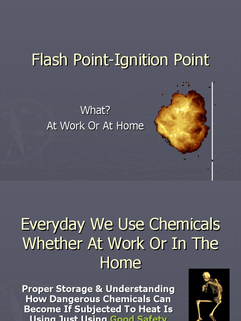 Flash Point and Fire Point PDF Liquids Combustion
