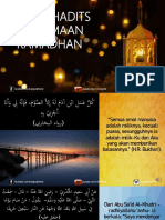 Hadits-Hadits Keutamaan Ramadhan - 1441 H