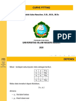 DR Aft: Curve Fitting