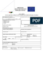 Registration Certificate For EEA Nationals