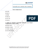 Ejercicio Multiplicacion de Un Vector Por Un Escalar 1532 PDF