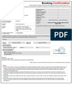 Konfirmasi Untuk ID Pesanan # 453231709 Check-In January 19 2020 PDF