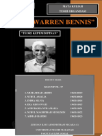 TEORI WARREN BENNIS (Kelompok 7) PDF