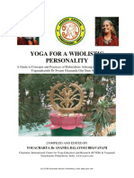 Yoga For A Wholistic Personality PDF