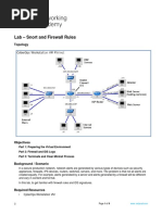 Lab - Snort and Firewall Rules: Topology