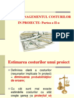 C7 - Managementul - Costurilor - in Proiecte - Partea A IIa PDF