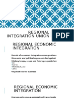 Regional Integration Union