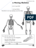 Make A Moving Skeleton: Amazing Fact Challenge