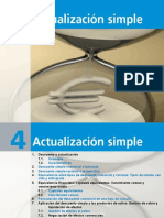 Actualización simple: concepto, tipos de descuento, equivalencias y aplicaciones